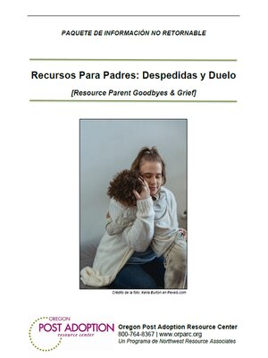 cover image of Recursos Para Padres: Despedidas y Duelo